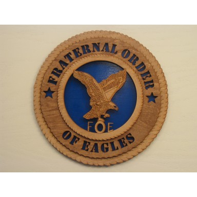 Fraternal Order of Eagles Plaque