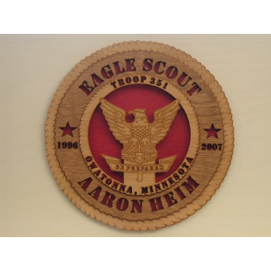 Boy Scouts of America Eagle Scout Troop 351 Plaque