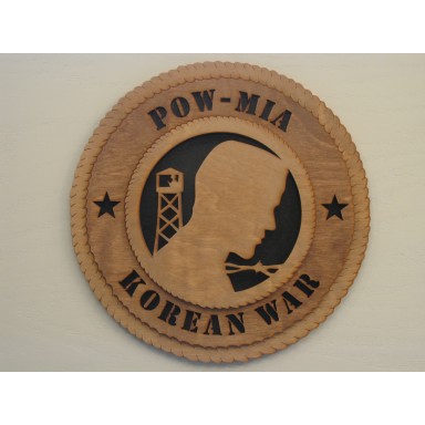 POW-MIA Korea Plaque