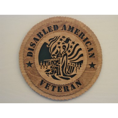 Disabled American Veteran Plaque
