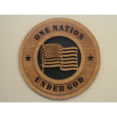 One Nation Under God Plaque