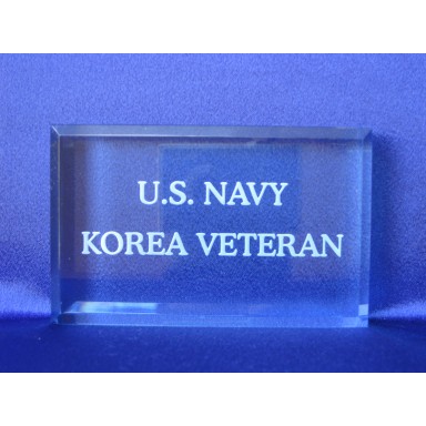 Branch of Service Paperweight US Navy