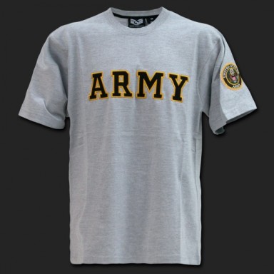 ARMY T-Shirt with Logo on Sleeve