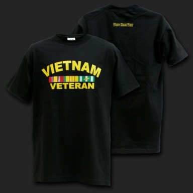 Vietnam Veteran with Ribbon T-Shirt