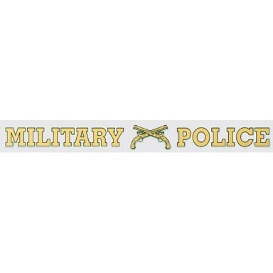 Military Police Window Strip