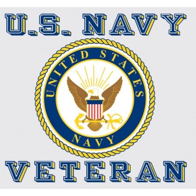 US Navy Veteran Decal