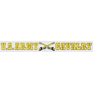 US Army Cavalry Window Strip