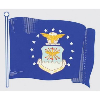 US Air Force Flag Decal