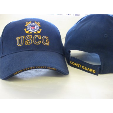USCG Logo Embroidered Cap
