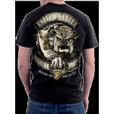 USMC Release the Dogs of War T-Shirt
