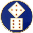 USA 11th Corps Small Hat Pin