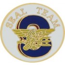 USN Seal Team 8 Small Hat Pin