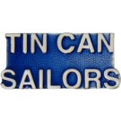 USN Tin Can Sailors Small Hat Pin
