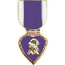Purple Heart Small Hat Pin