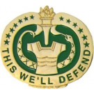 USA Drill Instructor Small Hat Pin