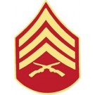 USMC E-5 Sgt Small Hat Pin