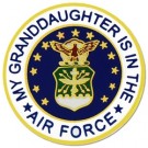 USAF G'daughter Small Hat Pin