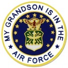USAF Grandson Small Hat Pin