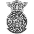 USAF Fire Protection Small Hat Pin