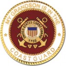 USCG Grandson Small Hat Pin
