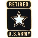 USA Retired Small Hat Pin