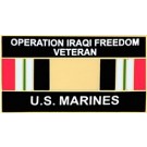 USMC Iraq Vet Small Hat Pin