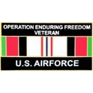 USAF Afghanistan Vet Small Hat Pin