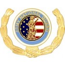 USA National Guard Small Hat Pin