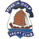 USN Tonkin Yacht Club Small Hat Pin