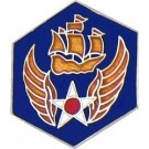USA 6th Air Force Small Hat Pin