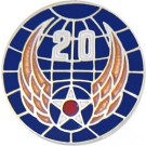 USA 20th Air Force Small Hat Pin