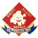 USMC 4th Recon Bn Small Hat Pin