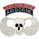 USA Death From Above Small Hat Pin