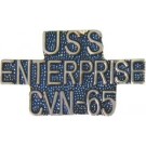USN USS Enterprise Small Hat Pin