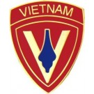 USMC VN 5th Marine Div Small Hat Pin