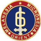 USMC 6th Marine Div Small Hat Pin