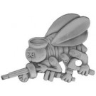 USN Seabees Small Hat Pin