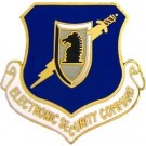 USAF Elect Sec Cmd Small Hat Pin