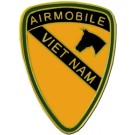 USA VN 1st Airmobile Small Hat Pin