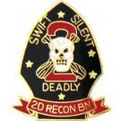 USMC 2nd Recon Bn Small Hat Pin