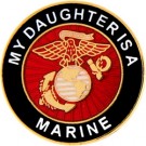 USMC Daughter Small Hat Pin