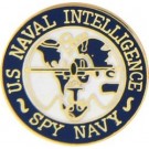 USN Naval Intel Small Hat Pin