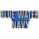 USN Blue Water Navy Small Hat Pin