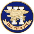 USN Seal Team 6 Small Hat Pin