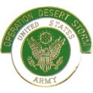 USA Desert Storm Small Hat Pin