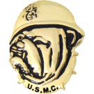 USMC Bulldog Small Hat Pin