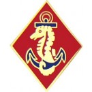 USMC Ships Detachment Small Hat Pin