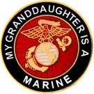 USMC G'ddaughter Small Hat Pin