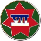 USA 7th Corps Small Hat Pin