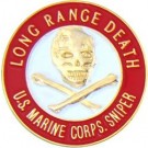 USMC Sniper Small Hat Pin